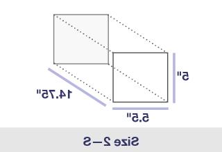 Small PO Box, Size 2, diagram: 5\